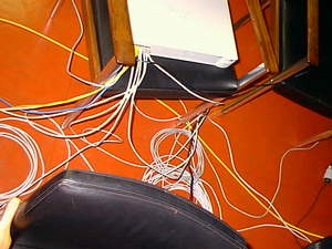 Network cables and the switch