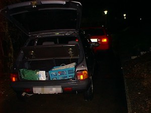 Packing our cars