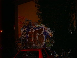 Graffiti outside
